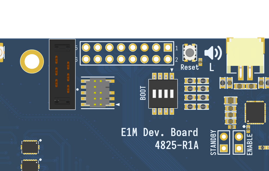 JTAG and boot switch