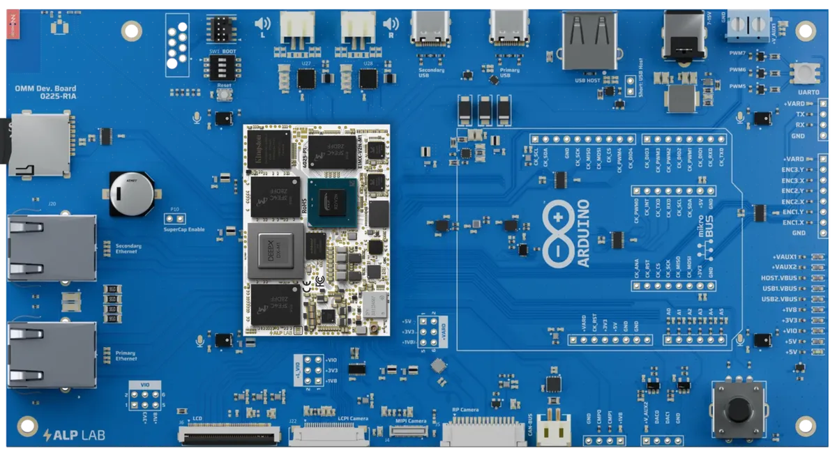 E1M-X EVK carrier board